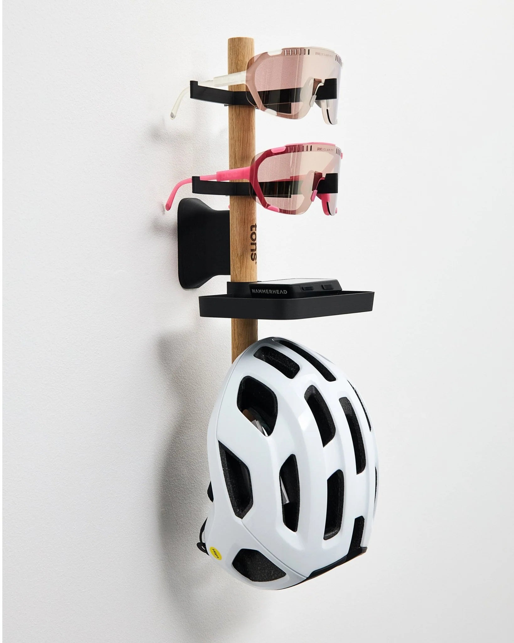 Short Rack | A . 2x Glasses + Helmet + Tray