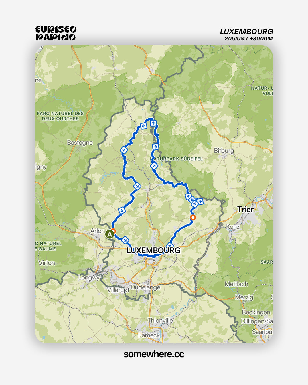 Turisto Rapido Luxembourg